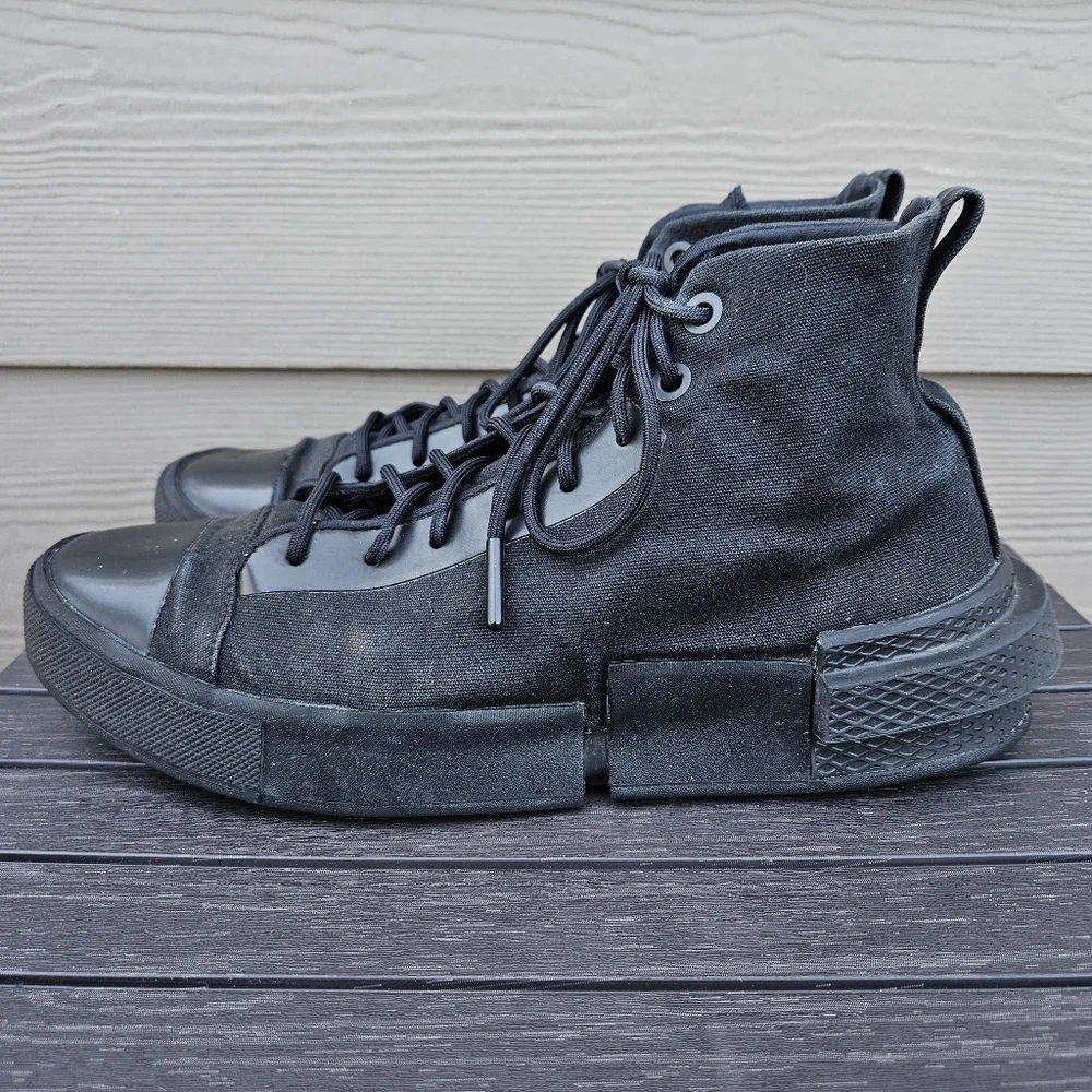 Converse CX Disrupt I Am The Soloist High Top Shoes Black Canvas Mens Size 9.5
